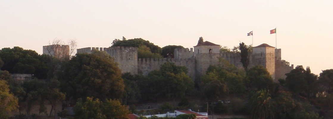 Castle of S&atilde;o Jorge, East Lisbon.